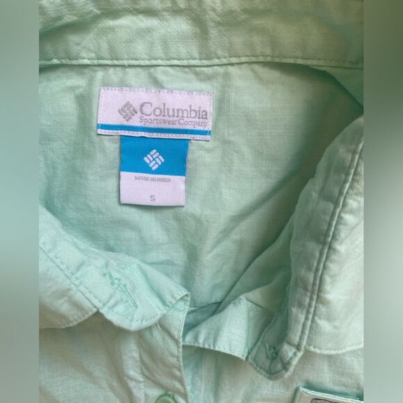 COLUMBIA sleeveless blouse size s SIZE S - Picture 3 of 3